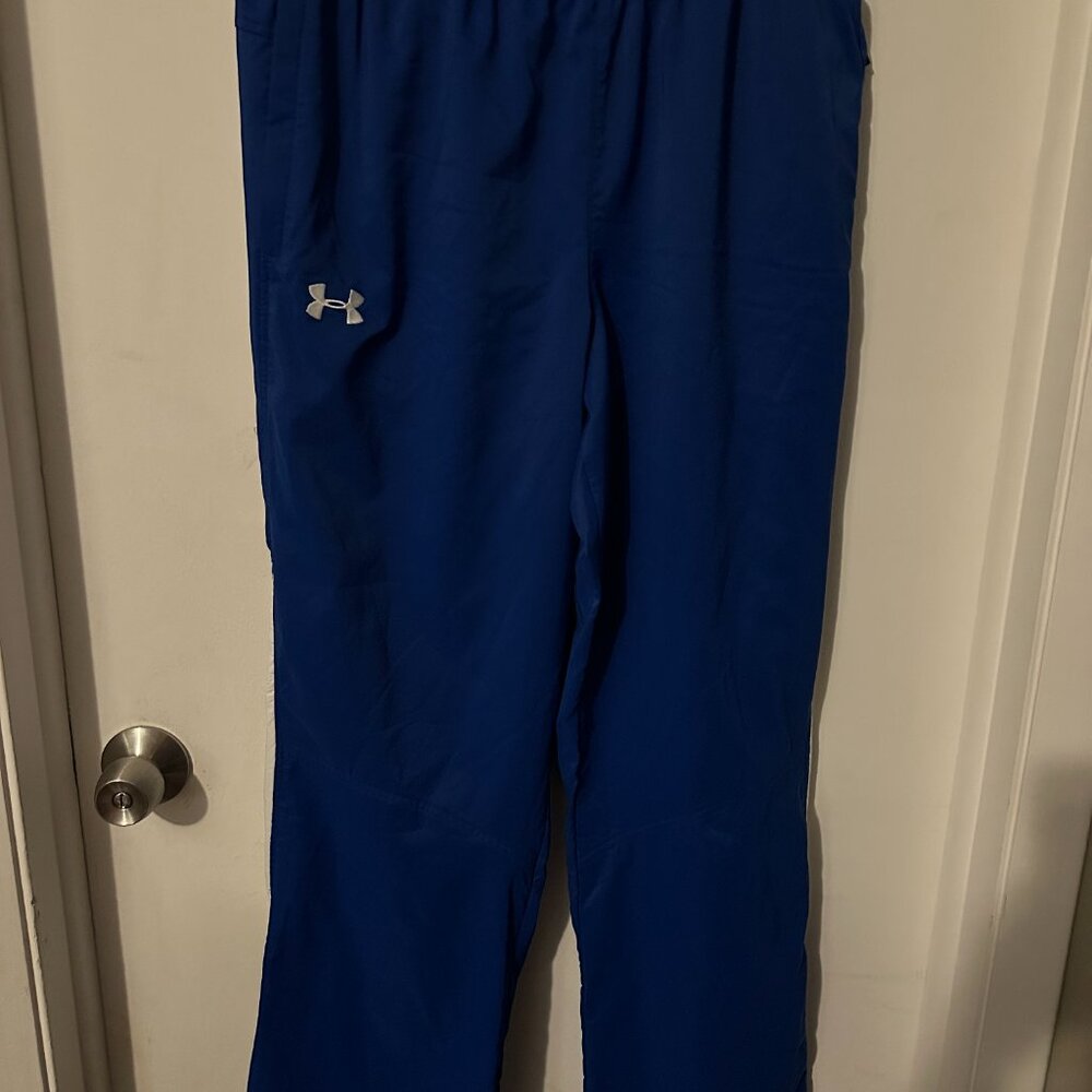 Under Armour Men’s Large Blue Athletic Track Pants AllSeasonGear